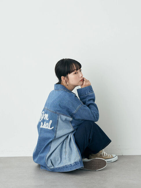 earth music&ecology「Gジャン(刺繍)」|スーツ|