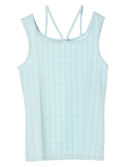 earth music&ecology「前後2wayタンクトップ」|インナー|