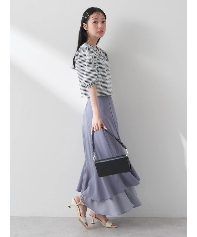 earth music&ecology「カットジャガードカーディガン」|カーディガン|