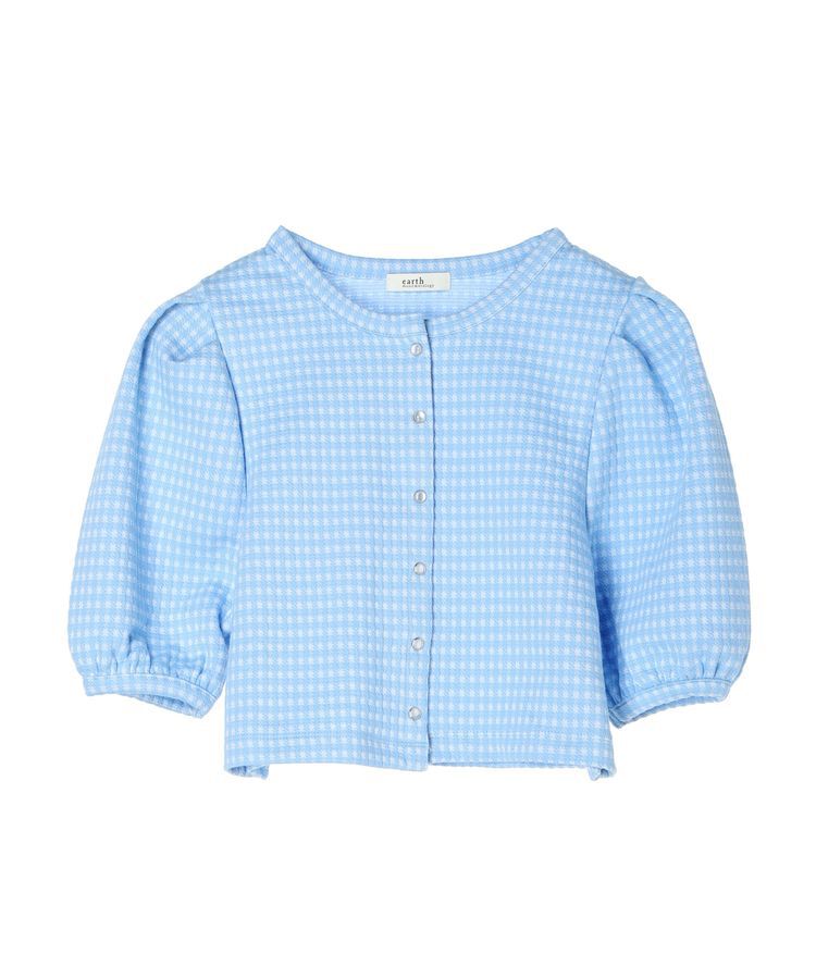 earth music&ecology「カットジャガードカーディガン」|カーディガン|