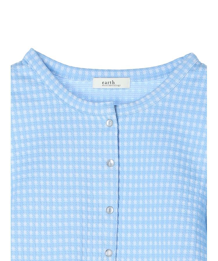 earth music&ecology「カットジャガードカーディガン」|カーディガン|