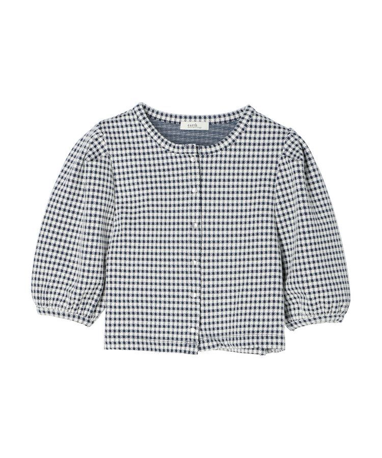 earth music&ecology「カットジャガードカーディガン」|カーディガン|