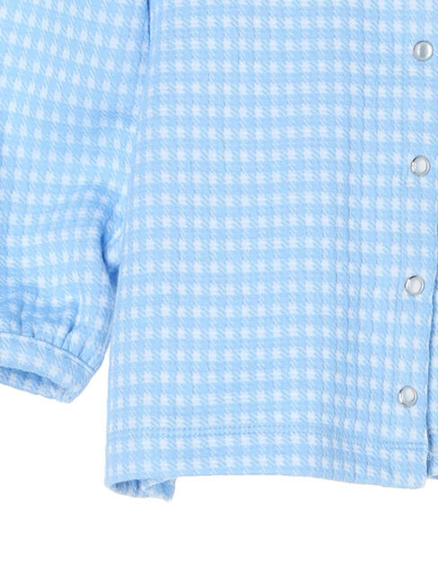 earth music&ecology「カットジャガードカーディガン」|カーディガン|