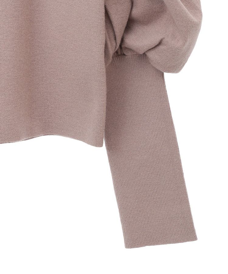 earth music&ecology「袖シアードレーププルオーバー」|ニット・セーター|