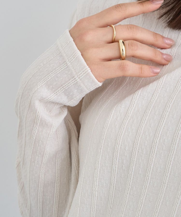 earth music&ecology「ぽこぽこプルオーバー」|Tシャツ・カットソー|