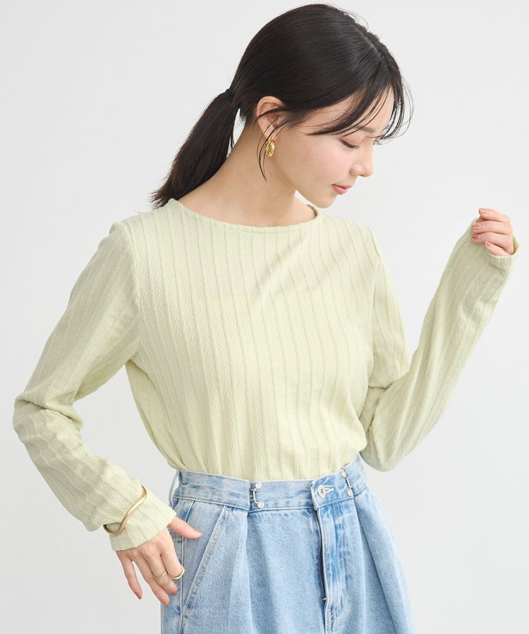 earth music&ecology「ぽこぽこプルオーバー」|Tシャツ・カットソー|Mint