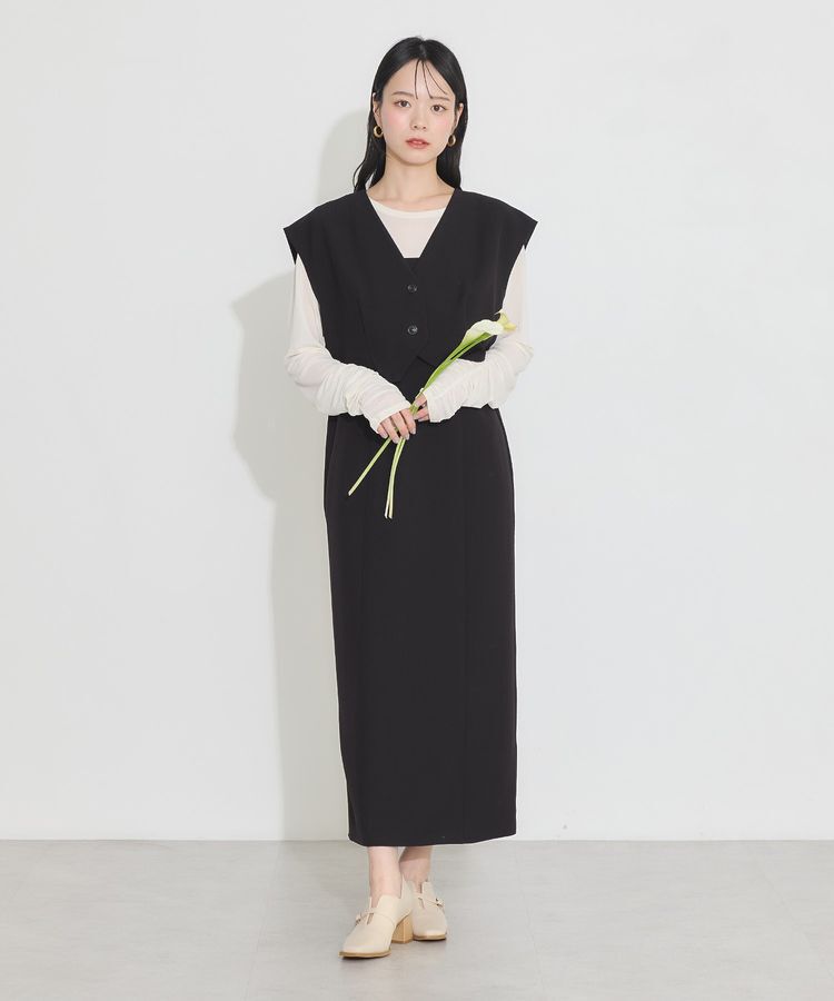 earth music&ecology「SET2点ベスト+キャミドレ」|ワンピース|