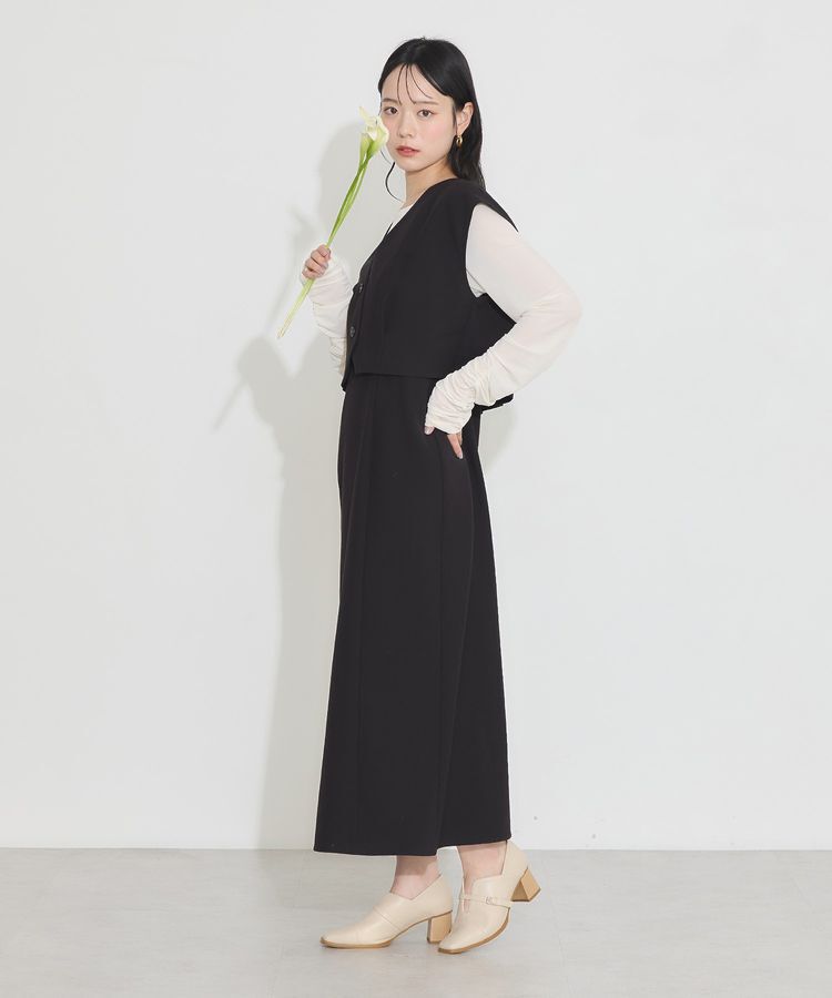 earth music&ecology「SET2点ベスト+キャミドレ」|ワンピース|