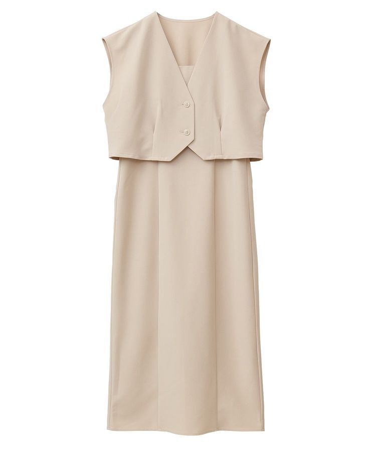 earth music&ecology「SET2点ベスト+キャミドレ」|ワンピース|