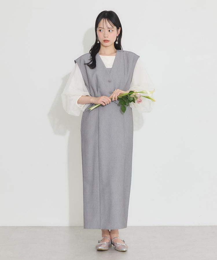 earth music&ecology「SET2点ベスト+キャミドレ」|ワンピース|