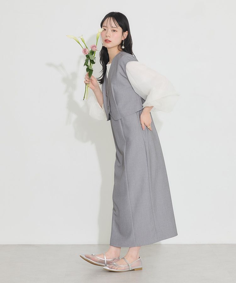 earth music&ecology「SET2点ベスト+キャミドレ」|ワンピース|