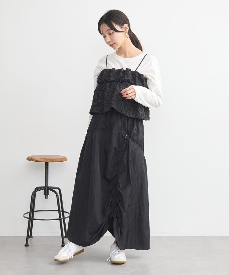 earth music&ecology「ジャカードビスチェ」|ベスト・ジレ|