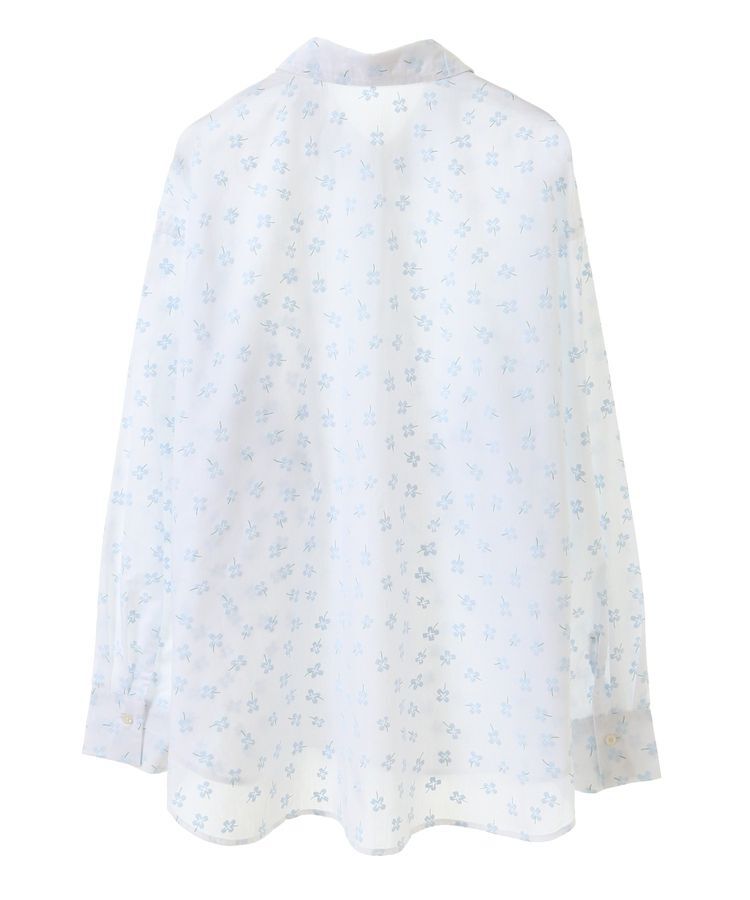 earth music&ecology「フラワーラバープリントシャツ」|シャツ・ブラウス|