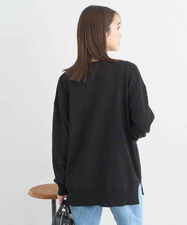 earth music&ecology「レイヤード風ニットカーディガン」|カーディガン|