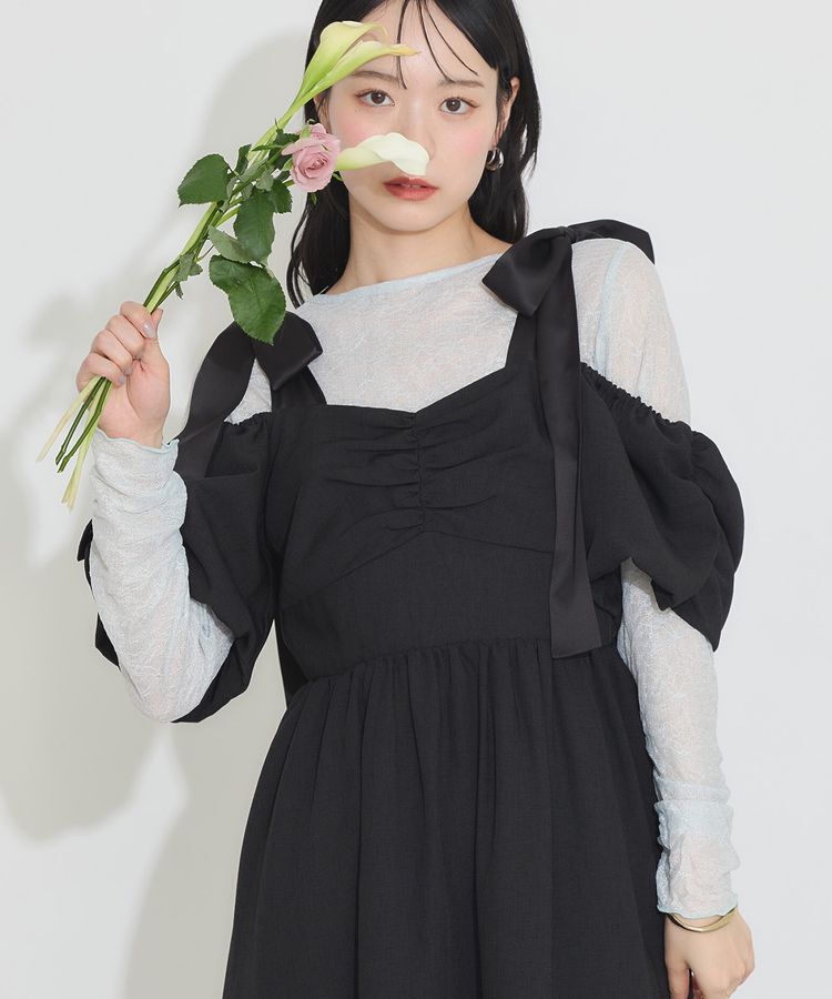 earth music&ecology「シアーレースプルオーバー」|Tシャツ・カットソー|Mint