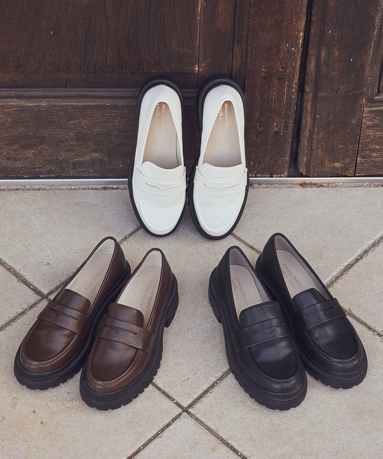 earth music&ecology「ORiental TRaffic 厚底ローファー」|ローファー|