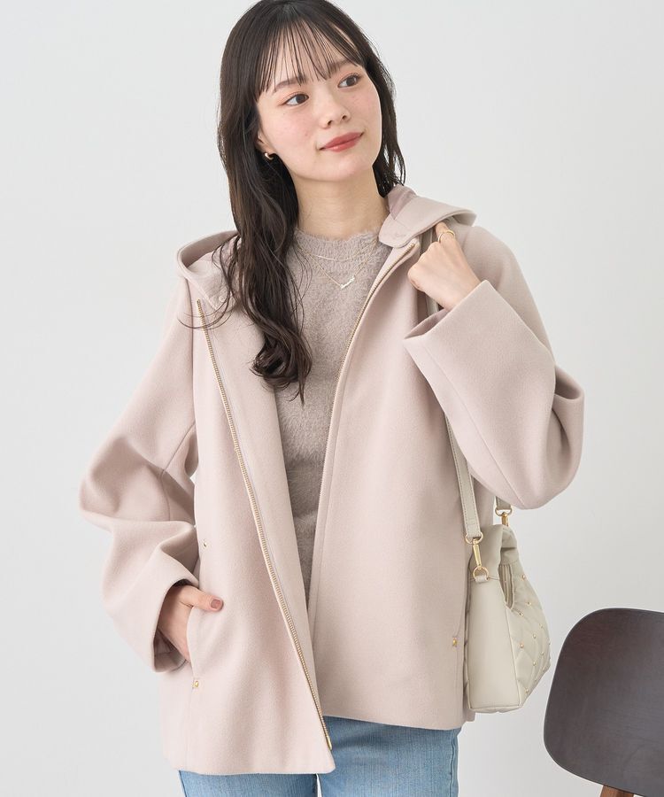 earth music&ecology「2WAYフードコート」|その他|Light beige