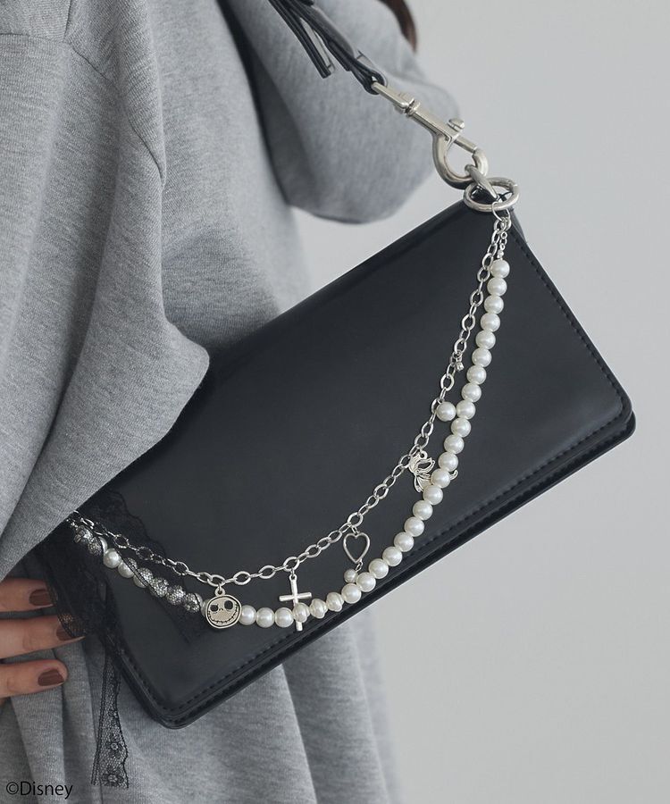 earth music&ecology「ナイトメア/レースリボン付きチャーム」|その他|