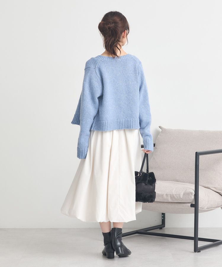 earth music&ecology「バルーンミディスカート」|スカート|