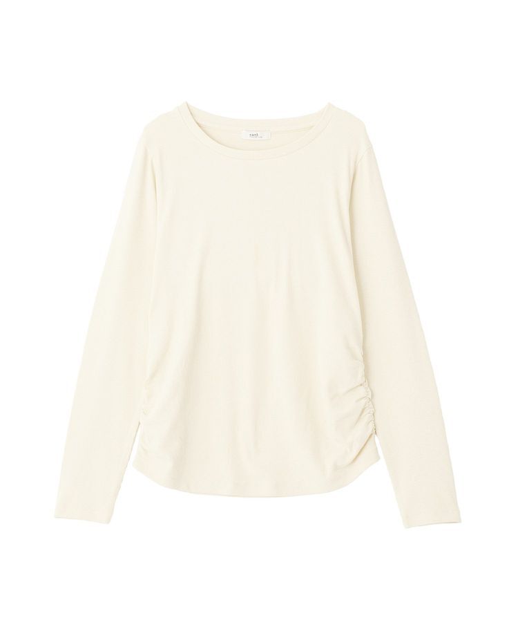 earth music&ecology「サイドギャザープルオーバー」|Tシャツ・カットソー|