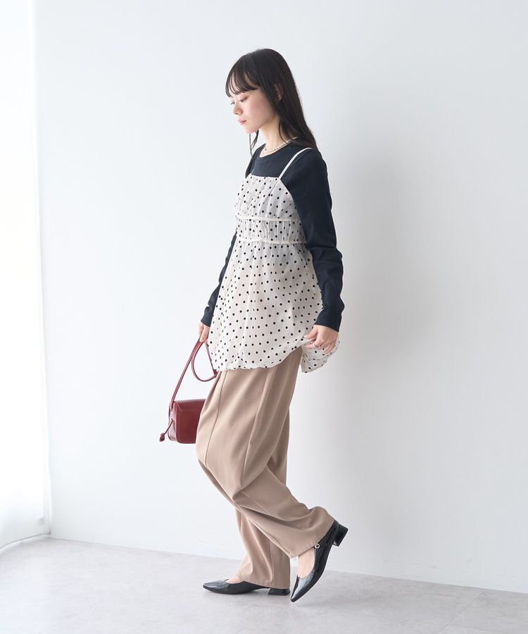 earth music&ecology「サイドギャザープルオーバー」|Tシャツ・カットソー|