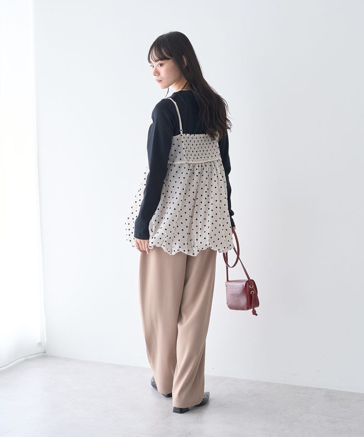 earth music&ecology「サイドギャザープルオーバー」|Tシャツ・カットソー|