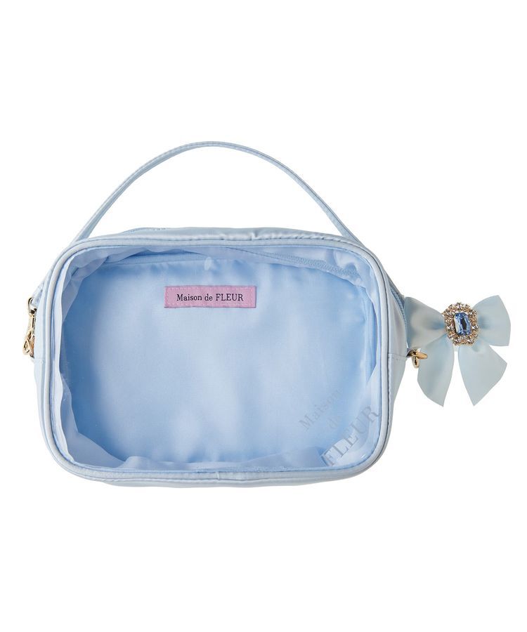 Maison de FLEUR「EC限定クリアポーチM」|ポーチ|