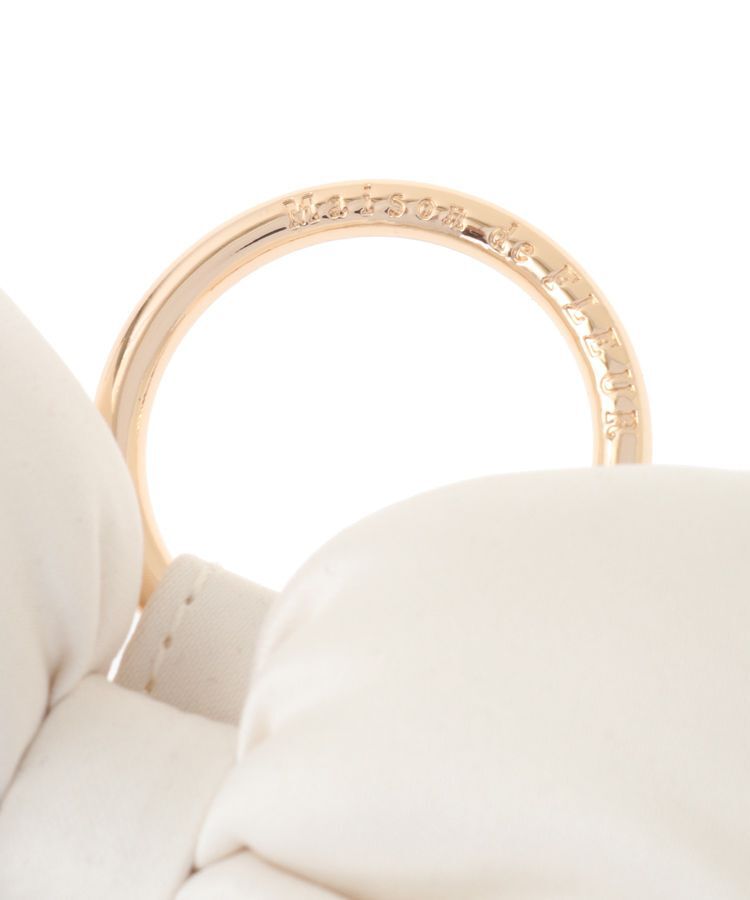 Maison de FLEUR「サテンリボンキーリング」|その他|