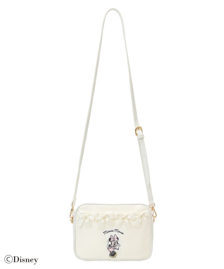 Maison de FLEUR「Minnie Mouse/リボンショルダーバッグ」|ショルダー・メッセンジャー|
