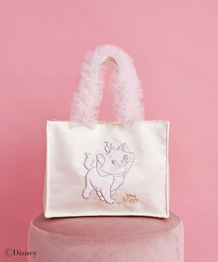 Maison de FLEUR「Disney Marie/トートバッグ」|トートバッグ|アイボリー