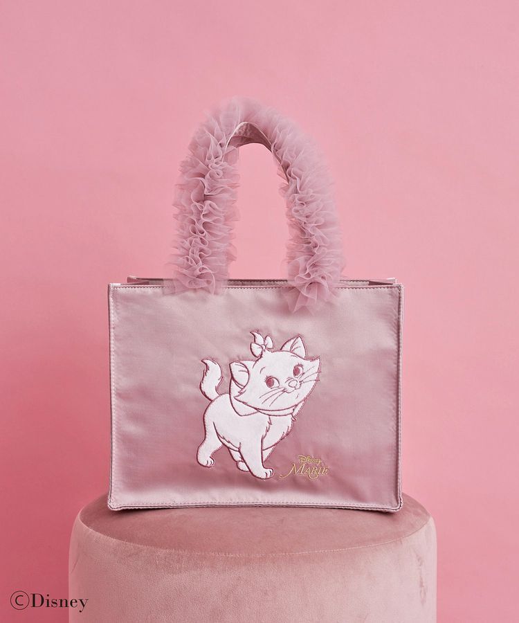 Maison de FLEUR「Disney Marie/トートバッグ」|トートバッグ|ライトピンク