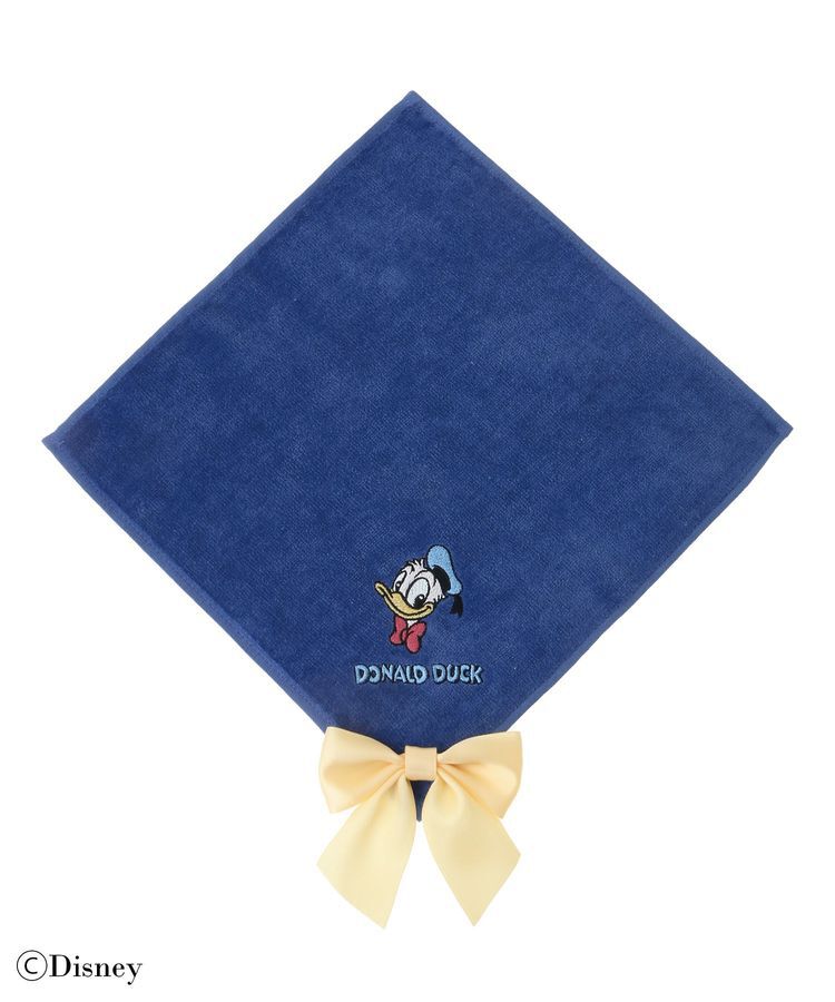 Maison de FLEUR「Donald Duck/タオルハンカチ」|ハンカチ|
