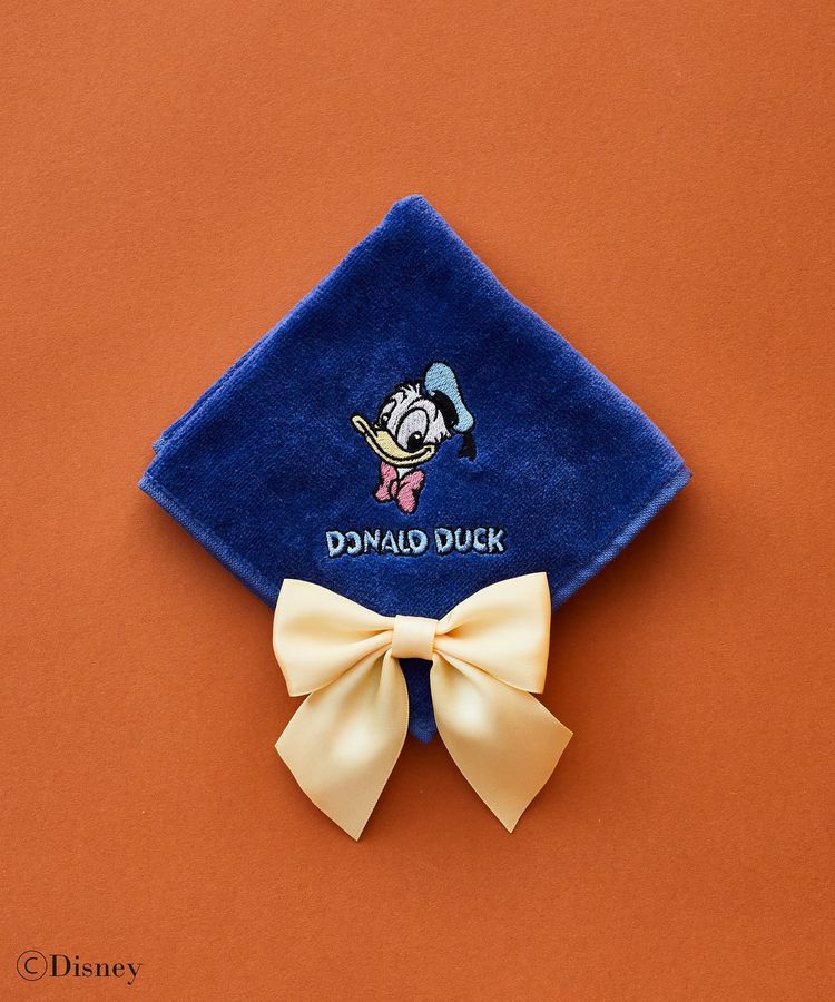 Maison de FLEUR「Donald Duck/タオルハンカチ」|ハンカチ|