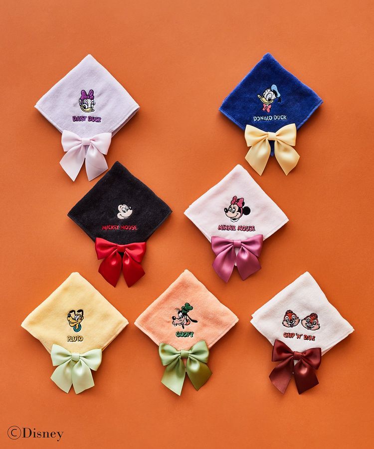 Maison de FLEUR「Donald Duck/タオルハンカチ」|ハンカチ|