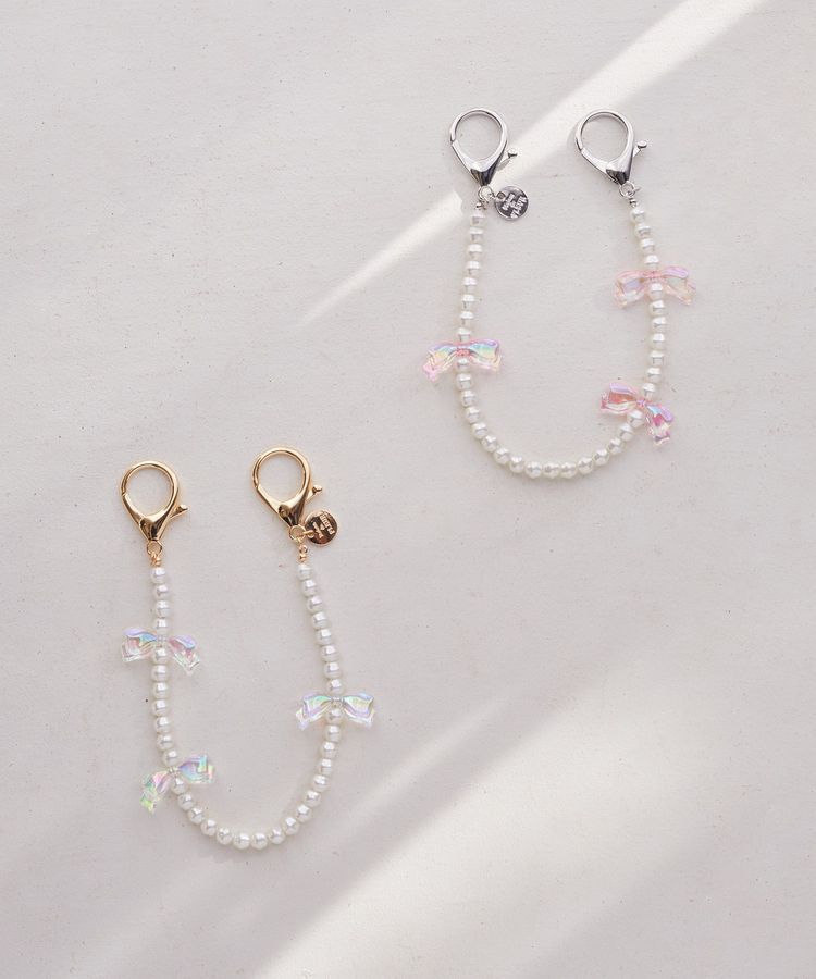 Maison de FLEUR「オーロラリボンパールチャーム」|その他|