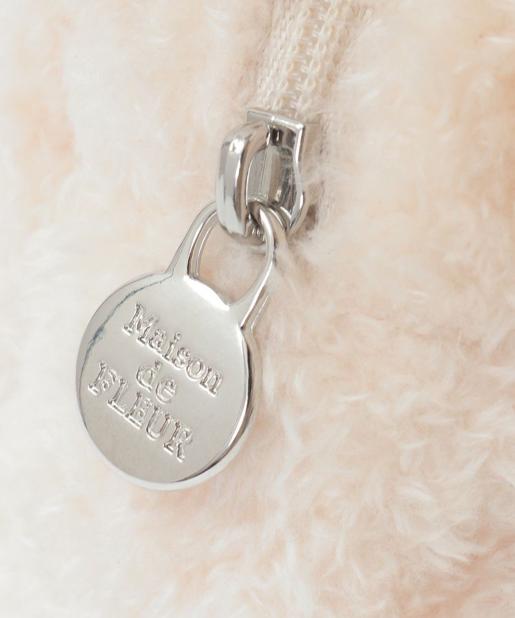 Maison de FLEUR「ラッコフェイスポーチ」|ポーチ|