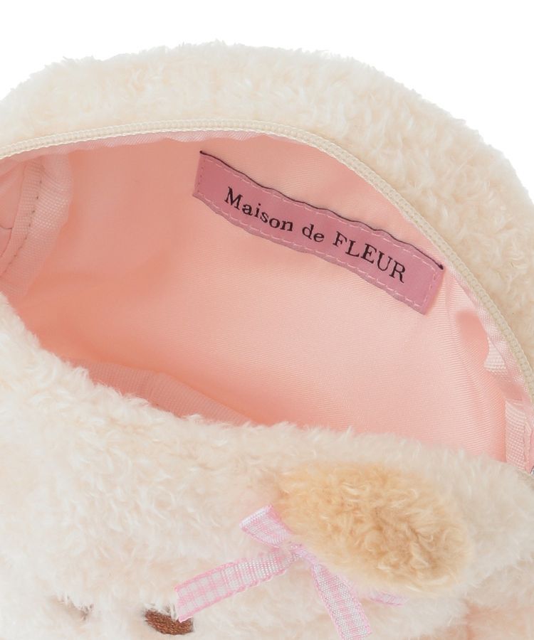 Maison de FLEUR「ラッコフェイスポーチ」|ポーチ|