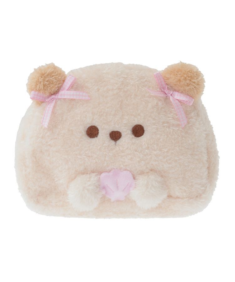 Maison de FLEUR「ラッコフェイスポーチ」|ポーチ|