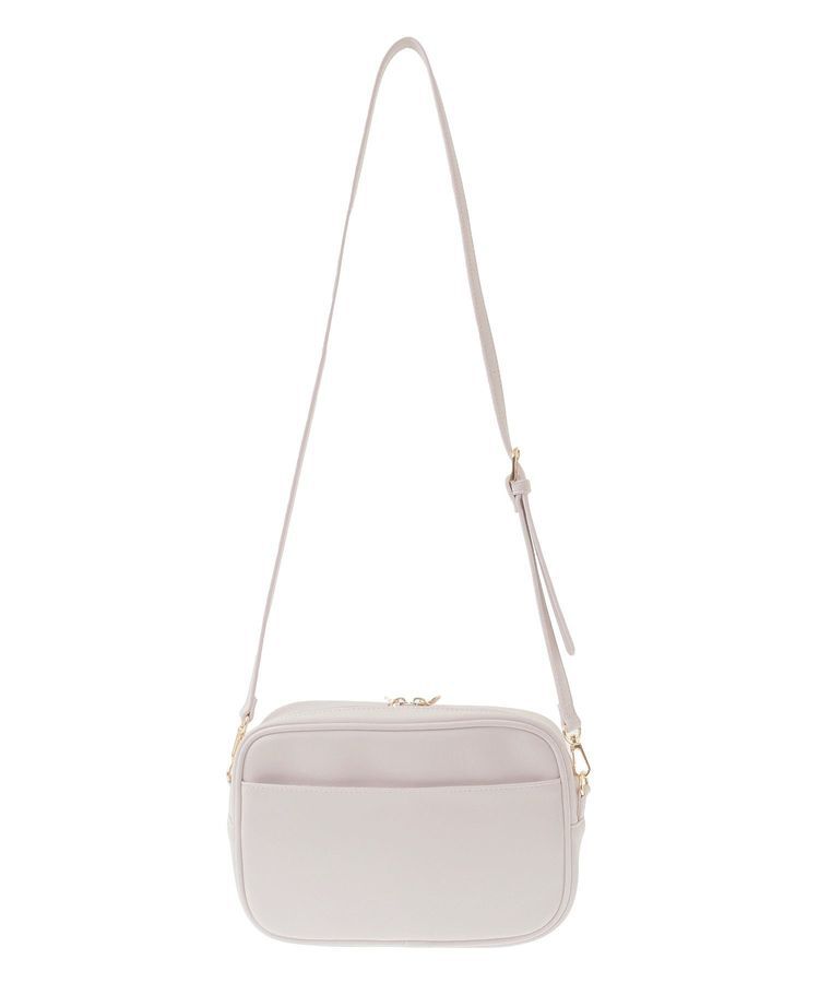 Maison de FLEUR「リボンキルティングスクエアポシェット」|ショルダー・メッセンジャー|