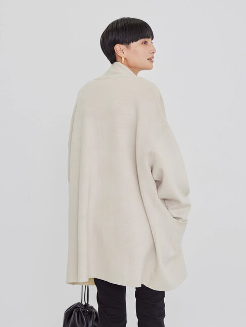  「バイカラーニットコーディガン」|カーディガン|