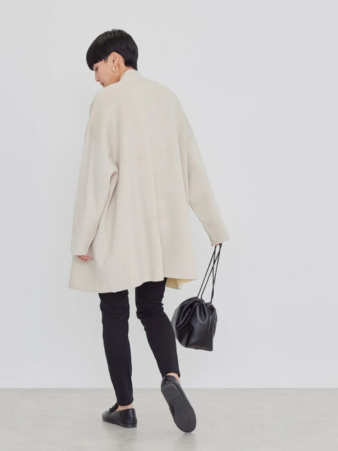  「バイカラーニットコーディガン」|カーディガン|