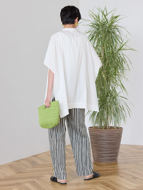 AMERICAN HOLIC「接触冷感ポンチョフレンチスリーブシャツ」|シャツ・ブラウス|