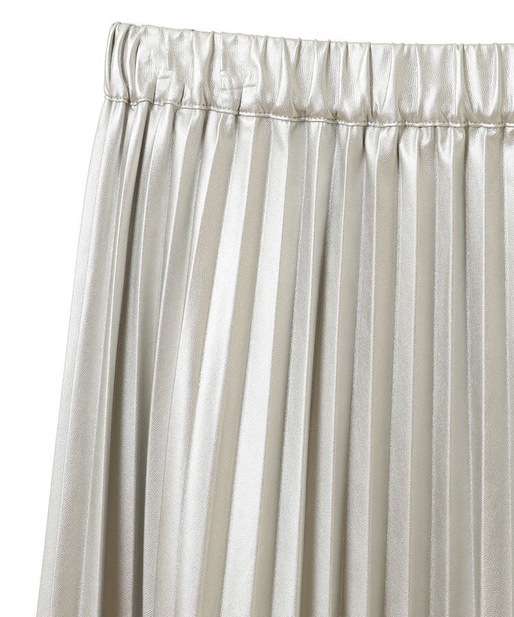 AMERICAN HOLIC「フェイクレザープリーツスカート」|スカート|