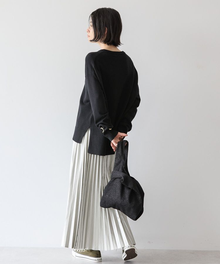 AMERICAN HOLIC「フェイクレザープリーツスカート」|スカート|