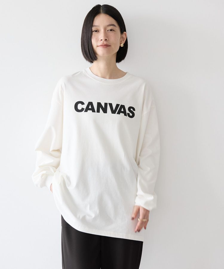 AMERICAN HOLIC「CANVASロゴカットプルオーバー」|Tシャツ・カットソー|