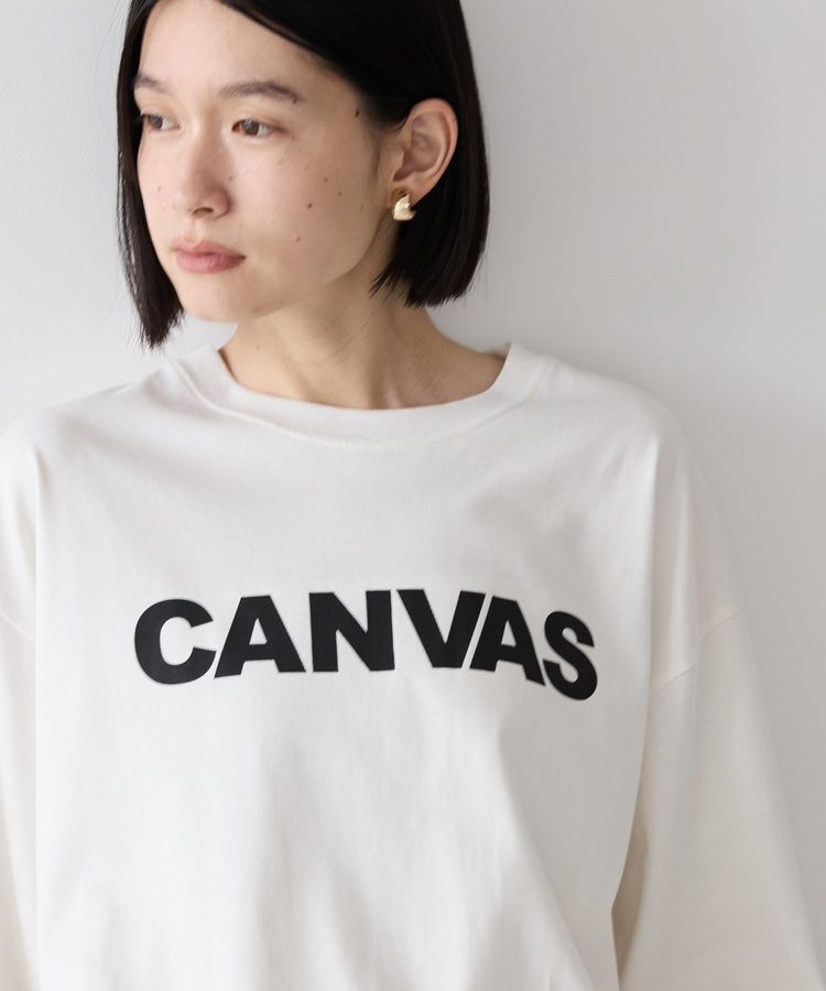 AMERICAN HOLIC「CANVASロゴカットプルオーバー」|Tシャツ・カットソー|