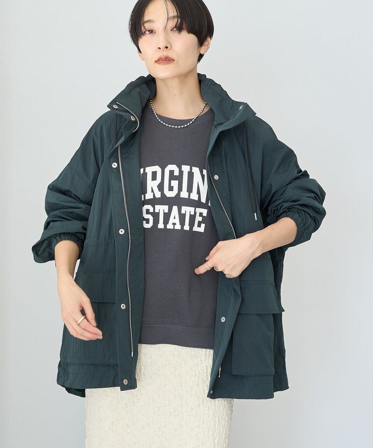 AMERICAN HOLIC「撥水加工フード取り外しマウンテンパーカー」|ブルゾン・スタジャン|