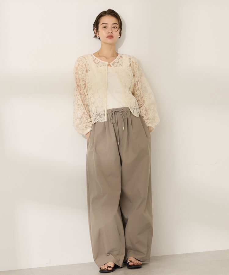 AMERICAN HOLIC「前後2WAYシアーレースブラウス」|シャツ・ブラウス|