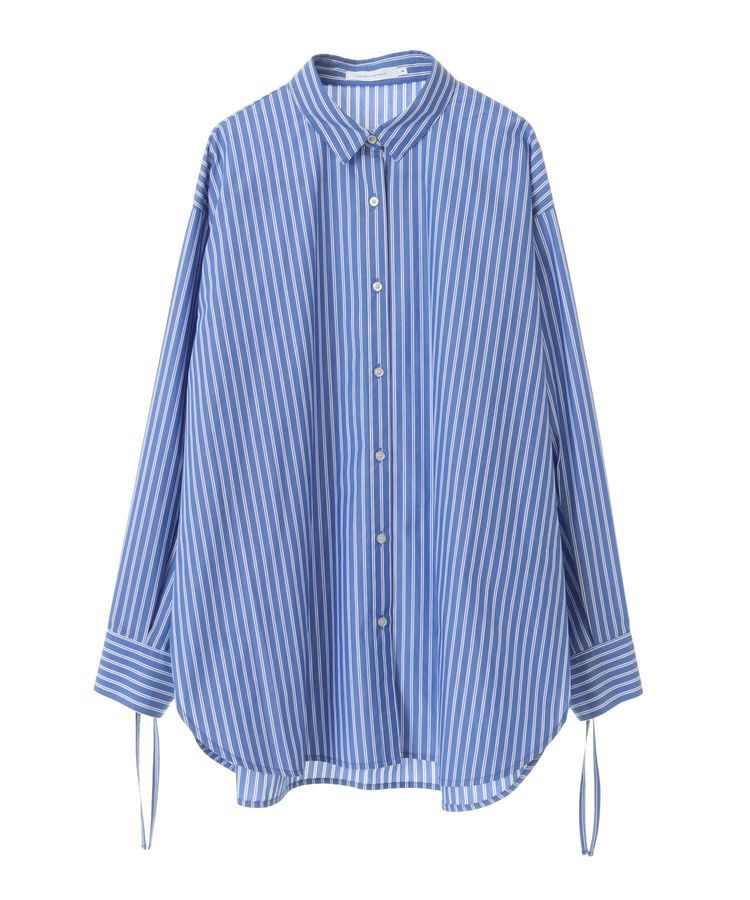 AMERICAN HOLIC「イージーケアバックギャザーリボンシャツ」|シャツ・ブラウス|