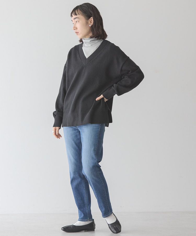 AMERICAN HOLIC「Vネックニットプルオーバー」|ニット・セーター|